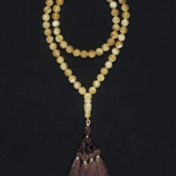 Natural Baltic amber handmade rosary