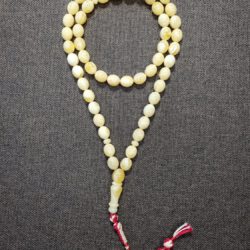 Baltic amber handmade rosary - 55 beads (ART 13-2023)-min