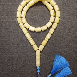 Natural Baltic amber handmade rosary - 37 beads (ART 20-2023)