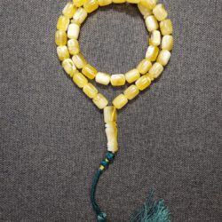 Natural Baltic amber handmade rosary - 39 beads (ART 15-2023)-min
