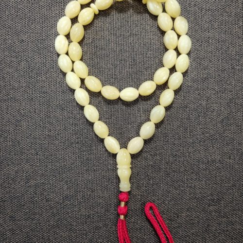 Natural Baltic amber handmade rosary - 39 beads (ART 21-2023)