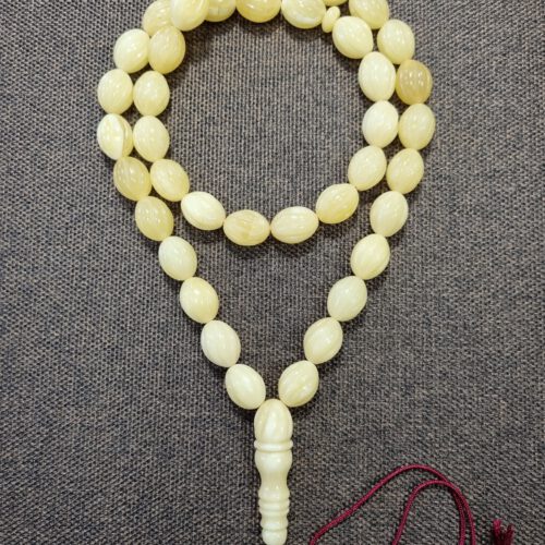 Natural Baltic amber handmade rosary - 39 beads (ART 34-2023)