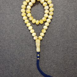 Natural Baltic amber handmade rosary - 45 beads (ART 24-2023)