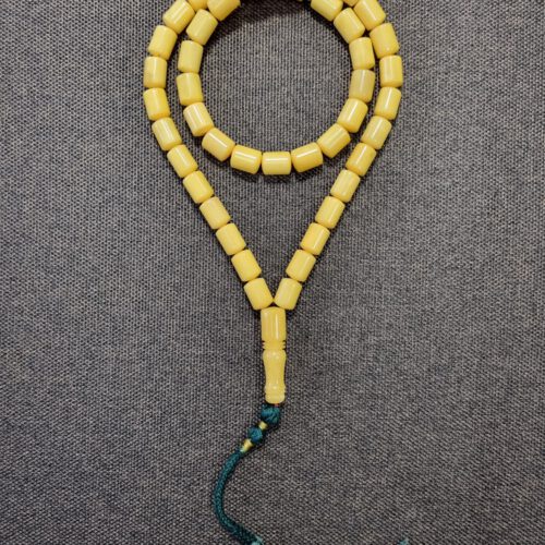 Natural Baltic amber handmade rosary - 45 beads (ART 25-2023)