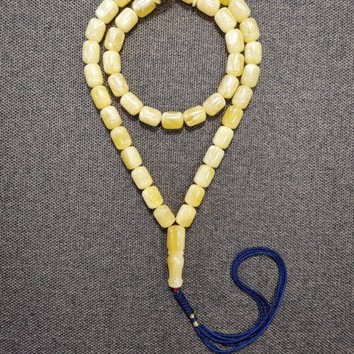 Natural Baltic amber handmade rosary - 45 beads (ART 42-2023)