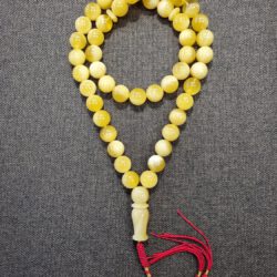 Natural Baltic amber handmade rosary - 47 beads (ART 41-2023)