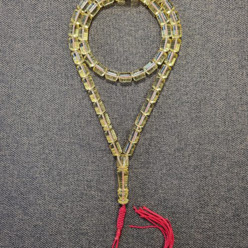 Natural Baltic amber handmade rosary - 49 beads (ART 29-2023)