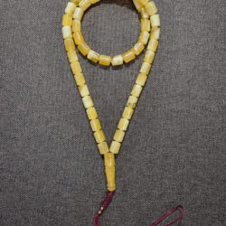 Natural Baltic amber handmade rosary - 51 beads (ART 06-2023)-min