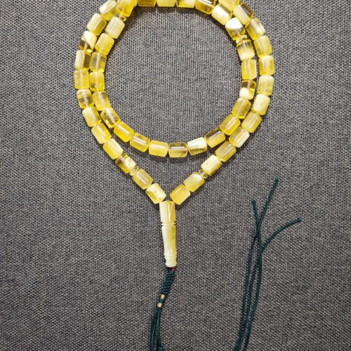 Natural Baltic amber handmade rosary - 55 beads (ART 10-2023)-min