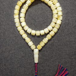 Natural Baltic amber handmade rosary - 57 beads (ART 07-2023)-min