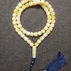 Natural Baltic amber handmade rosary - 57 beads (ART 09-2023)-min