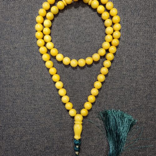 Natural Baltic amber handmade rosary - 66 beads (ART 22-2023)